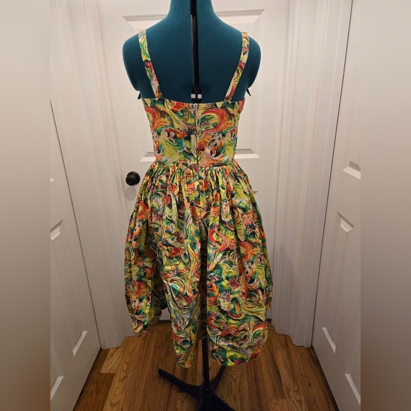 Bernie Dexter Peckocks Dress - Picture 2 of 3